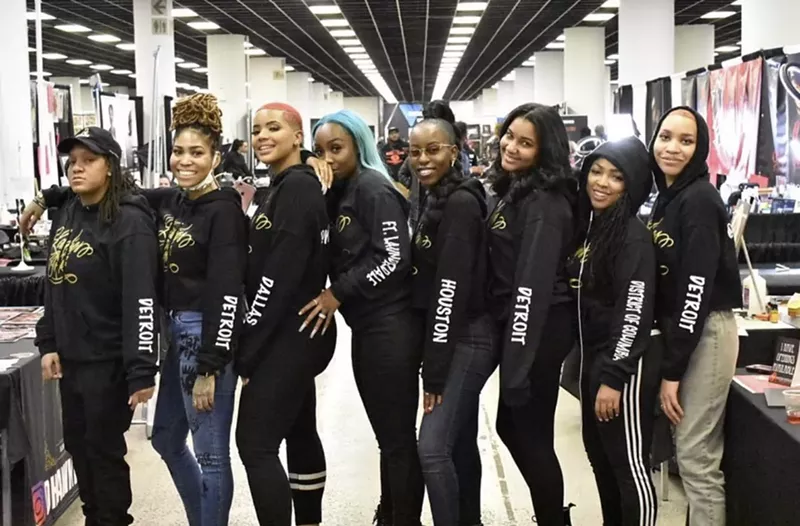 Thrusting Black Female Tattoo Artists to the Forefront: Detroit's Lady L and Ladies of Ink 2 Lorri Thomas created Ladies of Ink, a nationwide collective of Black female tattoo artists. - Courtesy photo