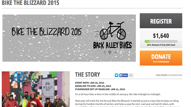3rd annual Bike the Blizzard in Detroit to take place next month