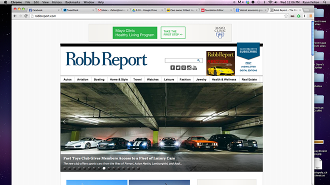 Dan Gilbert reportedly buying stake in company that publishes Robb Report