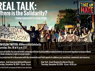 Image: Discussion on solidarity following Ferguson to be held at Arab American National Museum tonight