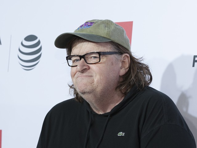 Filmmaker Michael Moore.