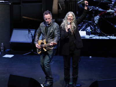 Image: Name a more iconic duo — watch Patti Smith and Bruce Springsteen's reunion