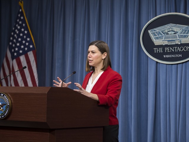 Elissa Slotkin during her stint as a senior official at the Department of Defense.