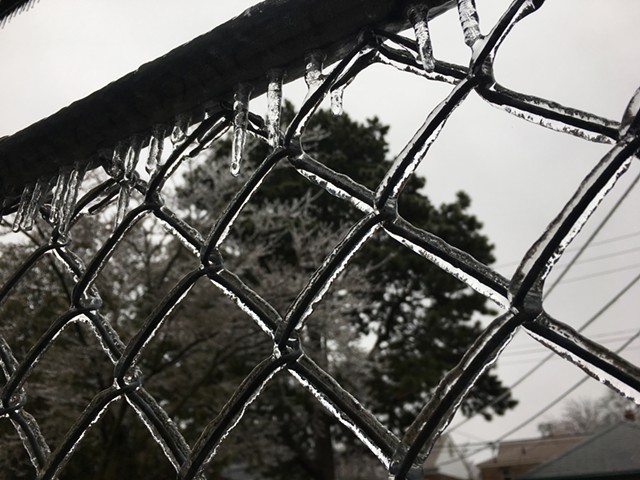 Icing in Detroit in mid-April.