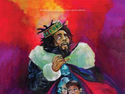 Image: J. Cole's new album cover is designed by a Detroit-based artist (2)