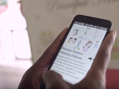 Image: Detroit high school kids create app to teach classmates about 'the birds and the bees'