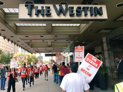 Image: Update: Foo Fighters deny they crossed hotel picket line during Detroit stop