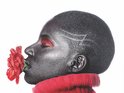 Bre'Ann White,  “Untitled,” Definition of Red series, 40X 51 1/2 inches, Digital photographic print