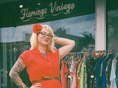 Image: Texas-native brings Flamingo Vintage to Southwest Detroit