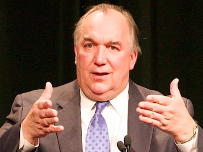 Image: Garbage human John Engler resigns after saying Nassar victims enjoy the 'spotlight'
