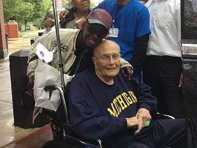 Image: Former Rep. John Dingell in hospice care and 'entered new phase,' wife says