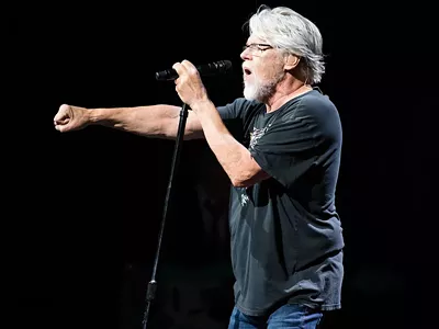 Bob Seger performing at the Palace.