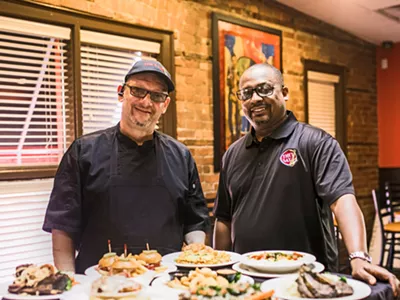 Chef Gerald Gregory and owner Terry Payne Sr.