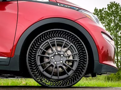 Image: GM to begin testing puncture-proof, airless tires in Michigan this year