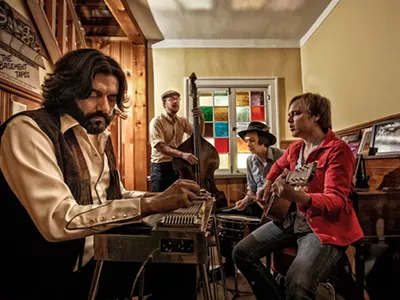 Image: Eddie Baranek has rounded up some former bandmates for the Scrappers — but don't call 'em the Sights II