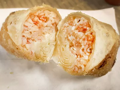 Image: Behold, Asian Corned Beef's new lobster egg rolls