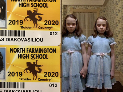 Image: North Farmington High School seniors once again killed it with hilarious annual prank student ID photos