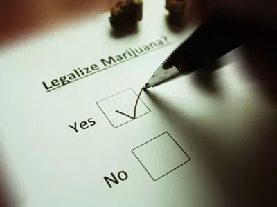 Image: Voters ban marijuana businesses in 7 Michigan municipalities