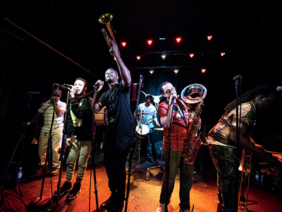 Image: Rebirth Brass Band brings New Orleans sound to Ferndale's Magic Bag