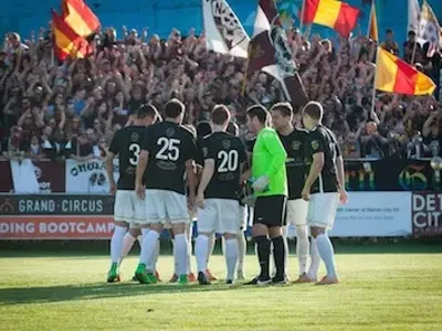 Image: Detroit City FC featured in the Guardian