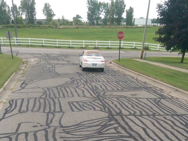 Photo of the Day: Pure Michigan road repairs