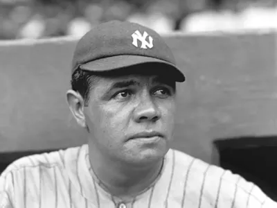 Babe Ruth, 1922.