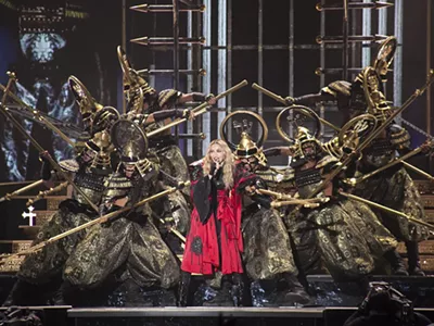 Image: Concert review: Madonna is pure Detroit