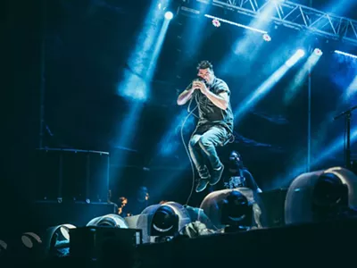 Frontman Chino Moreno of Deftones.