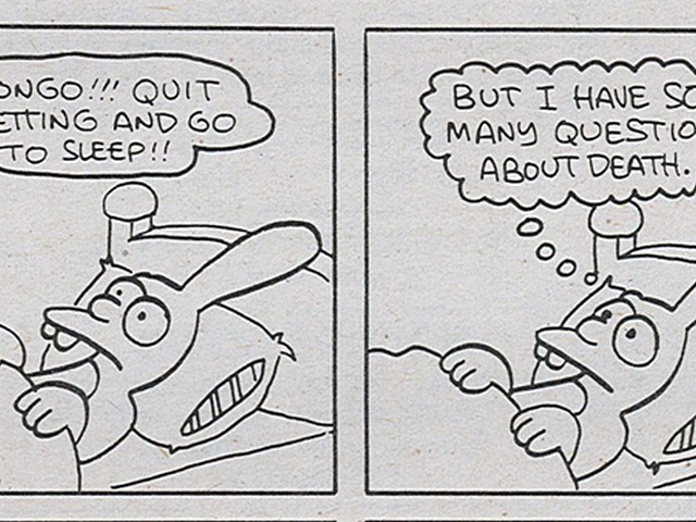 Matt Groening’s cartoons were published in Metro Times before ‘The Simpsons’ took off