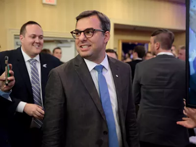 U.S. Rep. Justin Amash speaking with attendees at the 2017 Young Americans for Liberty National Convention.