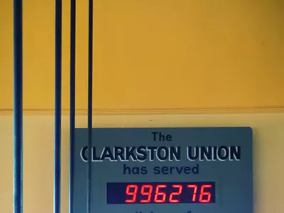Image: Clarkston Union counting down to its millionth mac n' cheese