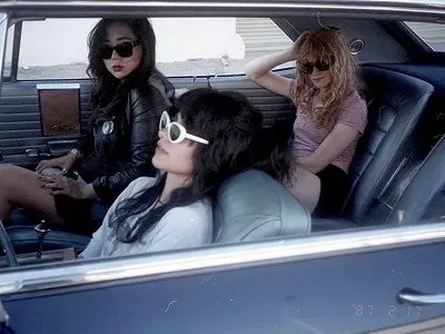 Photo of L.A. Witch by Moni Haworth