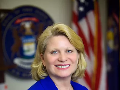 Michigan Secretary of State Ruth Johnson.