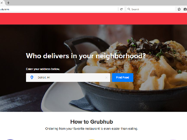 Grub Hub's new delivery service expands to Detroit