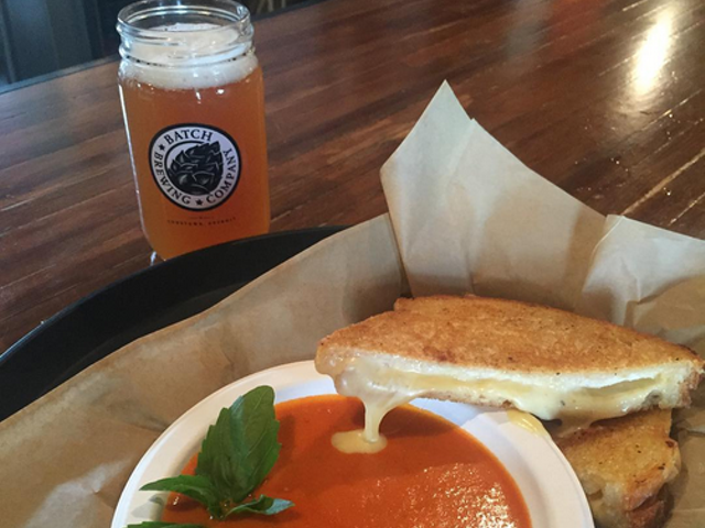 Score a free grilled cheese at Batch Brewing Company today