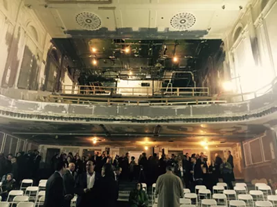 The Flagstar Strand Theatre before renovations.