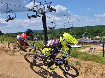 Image: Downhill bike racing returns to Mount Brighton