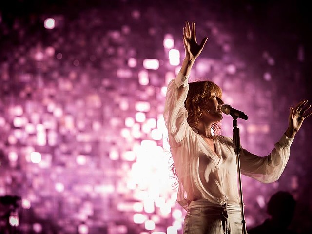 Florence Welch of Florence + the Machine being the true badass witch that she is.