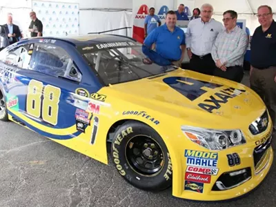 Image: Dale Earnhardt Jr. to debut maize-and-blue car for Pure Michigan 400