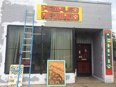 The storefront takes shape: People's North on June 1.