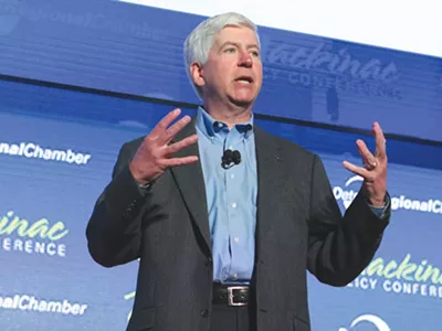 Image: How will the Flint crisis end for Snyder?