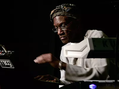 Bernie Worrell in concert in Vienna.