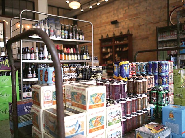 Drink while you shop at Detroit craft beer store