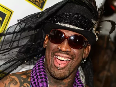 Image: Former Piston Dennis Rodman explains how he broke his dick