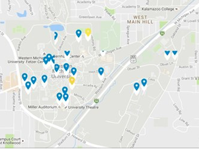 WMU offers map of gender neutral bathrooms on campus