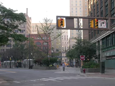 Here, an image of Capitol Park before its transformation.