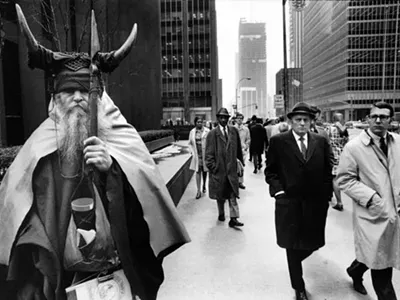 Image: Celebrate the music of Moondog, tonight at Trinosophes