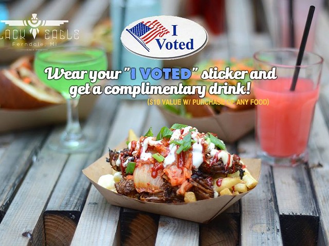 Get that Election Day hookup at these spots in metro Detroit
