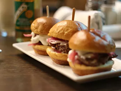 Lamb sliders.