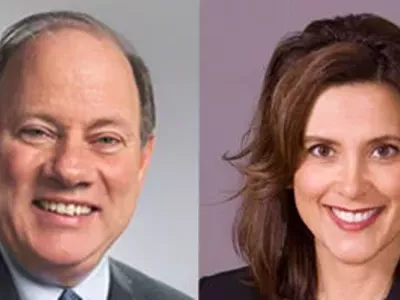 Image: Spotted: Mayor Duggan dines with gubernatorial candidate Gretchen Whitmer